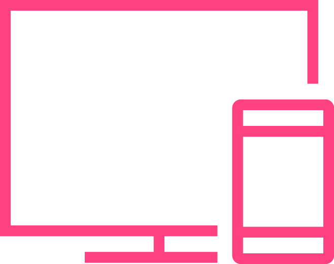 WRAL News Package Icon Magenta smart devices icon